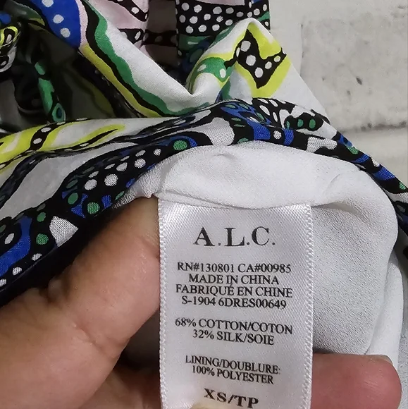 NEW A.L.C. Janelle One Shoulder Midi Dress size XS - Picture 8 of 10